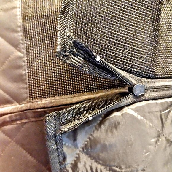 Dog Backseat Cover (Car/Truck/SUV) Hammock Style, Zip Ends, 2 Safety Belts ~ NEW - Picture 14 of 15